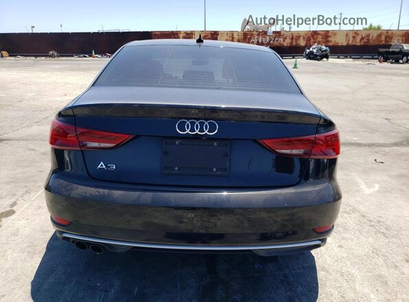 WAUAUGFF6J1014605 2018 AUDI A3 Black Vista trasera