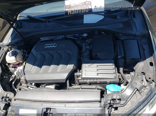 WAUAUGFF6J1029329 2018 AUDI A3 Black Вид ззаду