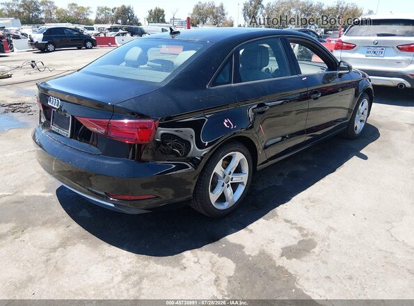 WAUAUGFF6J1090695 2018 AUDI A3 Black Задня права чверть
