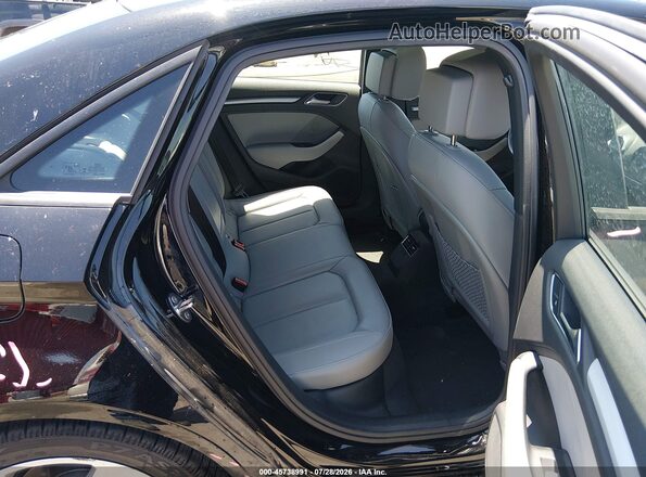 WAUAUGFF6J1090695 2018 AUDI A3 Black Вид наклейки з VIN-кодом