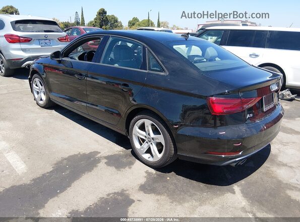 WAUAUGFF6J1090695 2018 AUDI A3 Black Задня ліва чверть