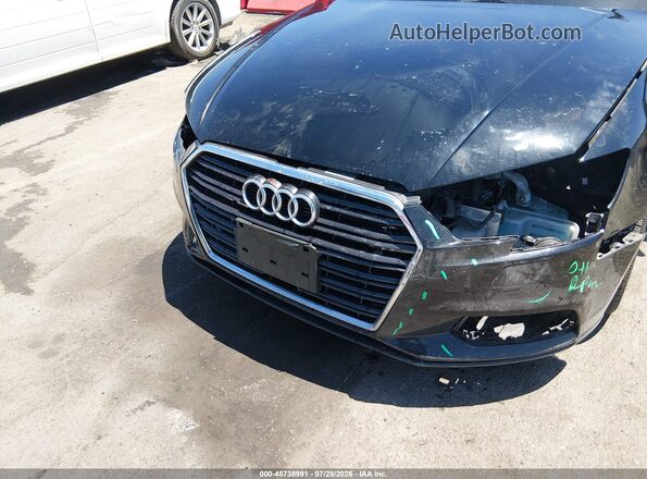 WAUAUGFF6J1090695 2018 AUDI A3 Black Вид спереду