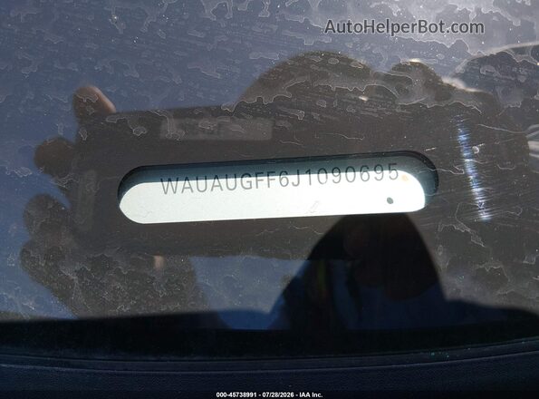 WAUAUGFF6J1090695 2018 AUDI A3 Black Вид підкапотного простору