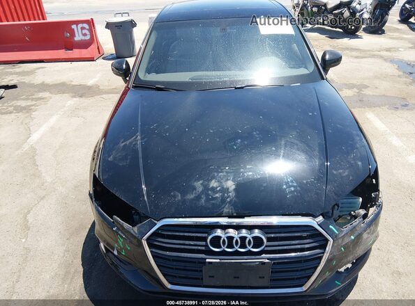 WAUAUGFF6J1090695 2018 AUDI A3 Black Вид задньої частини салону