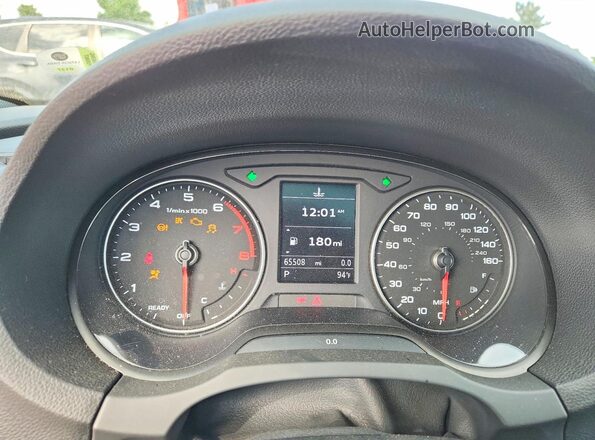 WAUAUGFF6KA092917 2019 AUDI A3 Gray Vista del cuadro de instrumentos