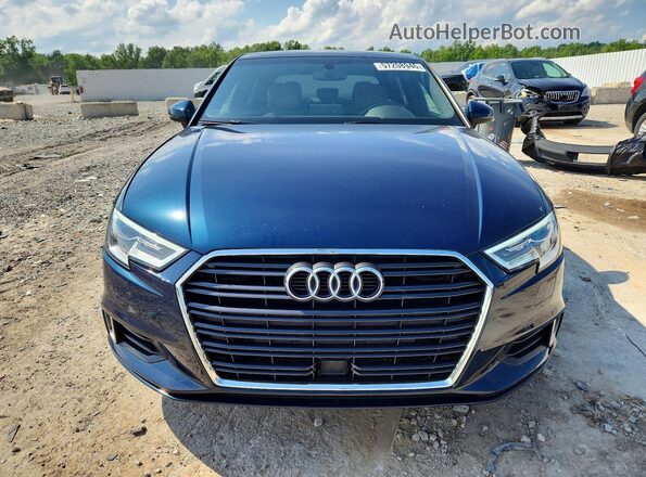 WAUAUGFF7K1025601 2019 AUDI A3 Blue Front view