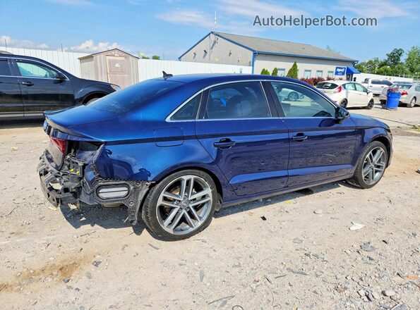 WAUAUGFF7K1025601 2019 AUDI A3 Blue Rear right