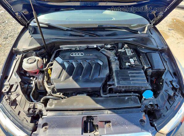 WAUAUGFF7K1025601 2019 AUDI A3 Blue Rear interior view