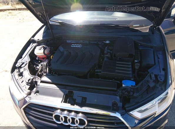 WAUAUGFF9H1035023 2017 AUDI A3 Blue Rear view