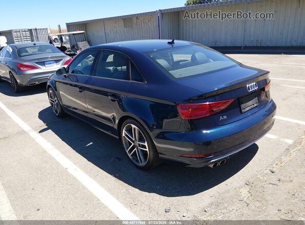 WAUAUGFF9H1035023 2017 AUDI A3 Blue Rear left