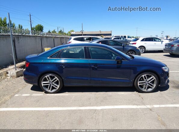 WAUAUGFF9H1035023 2017 AUDI A3 Blue Rear interior view