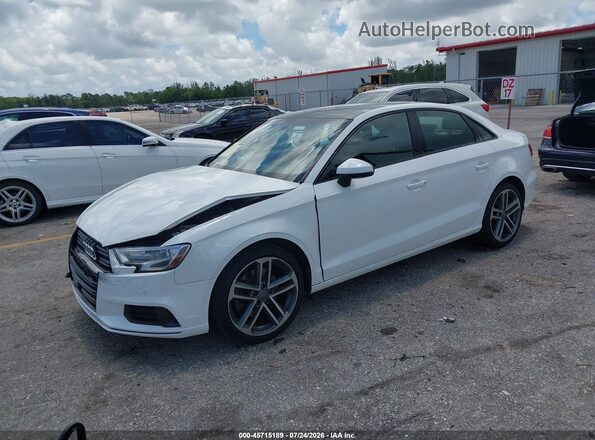 WAUAUGFF9LA103233 2020 AUDI A3 White Առջևի ձախ երեք քառորդ տեսարան