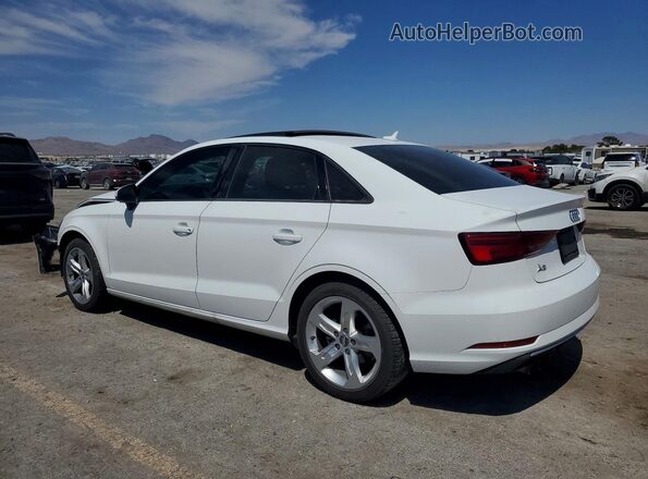 WAUAUGFFXH1035645 2017 AUDI A3 White Trasero izquierdo