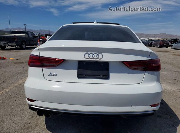 WAUAUGFFXH1035645 2017 AUDI A3 White Vista trasera