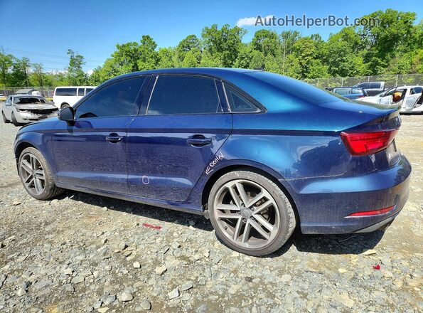 WAUAUGFFXLA015503 2020 AUDI A3 Blue Trasero izquierdo