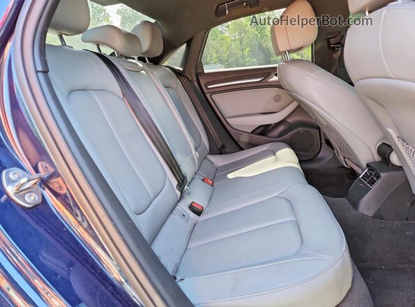 WAUAUGFFXLA015503 2020 AUDI A3 Blue Vista de los asientos traseros