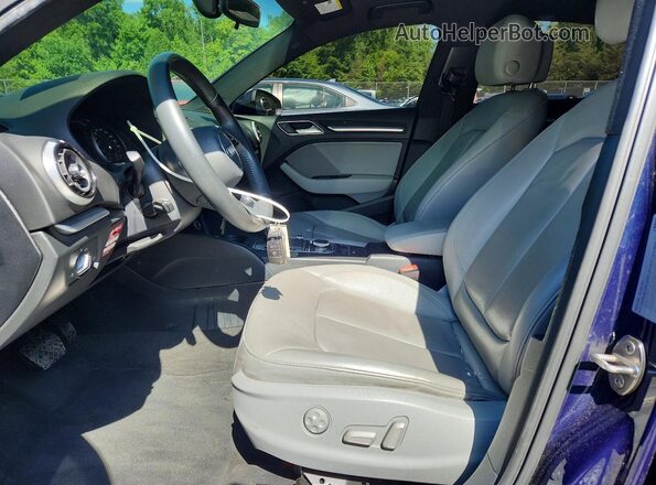 WAUAUGFFXLA015503 2020 AUDI A3 Blue Vista interior delantera