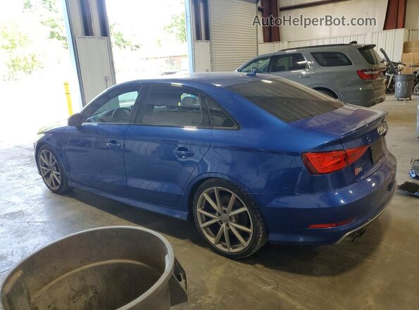 WAUB1GFF0G1071582 2016 AUDI S3 Blue Trasero izquierdo
