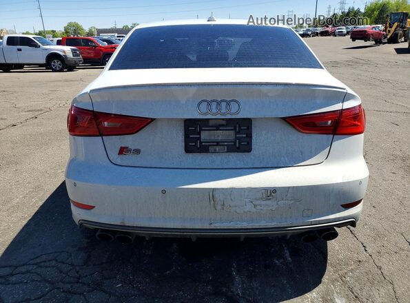 WAUB1GFF2G1067422 2016 AUDI S3 White Вид ззаду