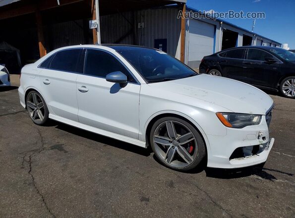 WAUB1GFF2G1067422 2016 AUDI S3 White Передня права чверть