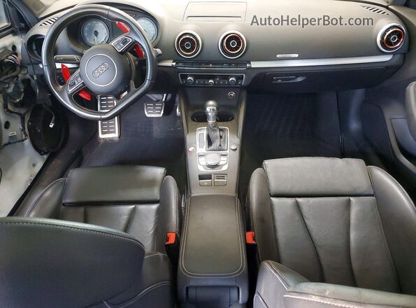WAUB1GFF3G1062164 2016 AUDI S3 Gray Dashboard view