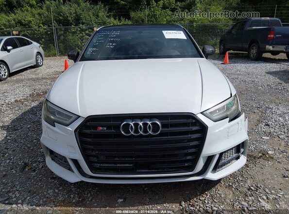 WAUB1GFF3H1029294 2017 AUDI S3 White Սարքավորումների վահանակի տեսք