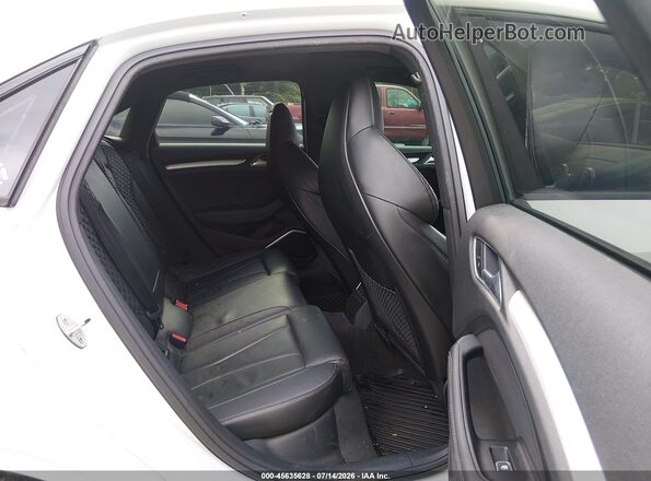 WAUB1GFF3H1029294 2017 AUDI S3 White VIN կոդի պիտակի տեսք