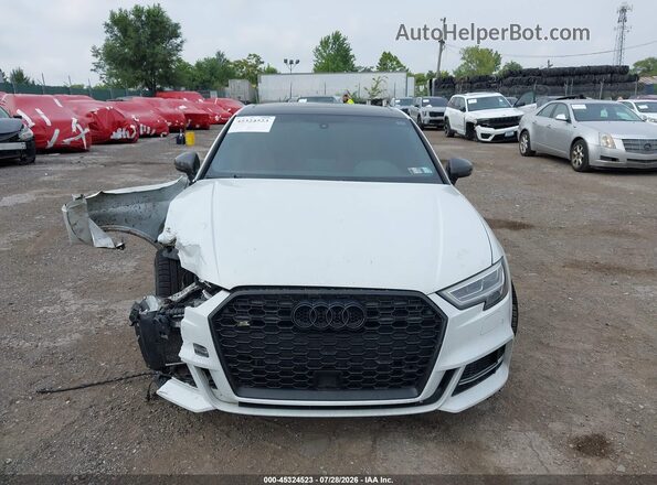 WAUB1GFF3J1069493 2018 AUDI S3 White Սարքավորումների վահանակի տեսք