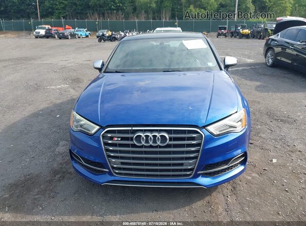 WAUB1GFF4G1058169 2016 AUDI S3 Blue Instrument cluster view
