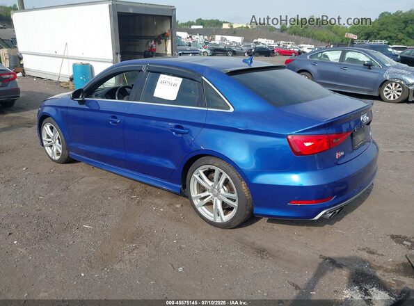 WAUB1GFF4G1058169 2016 AUDI S3 Blue Rear left