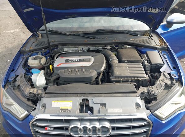 WAUB1GFF4G1058169 2016 AUDI S3 Blue Rear view