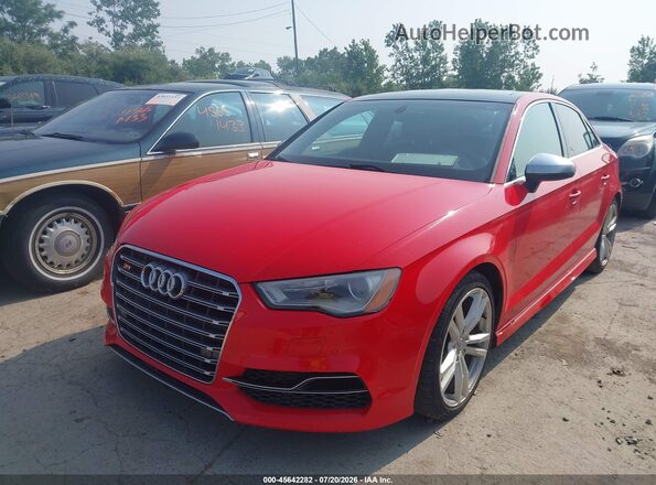 WAUB1GFF5G1056172 2016 AUDI S3 Red Front view