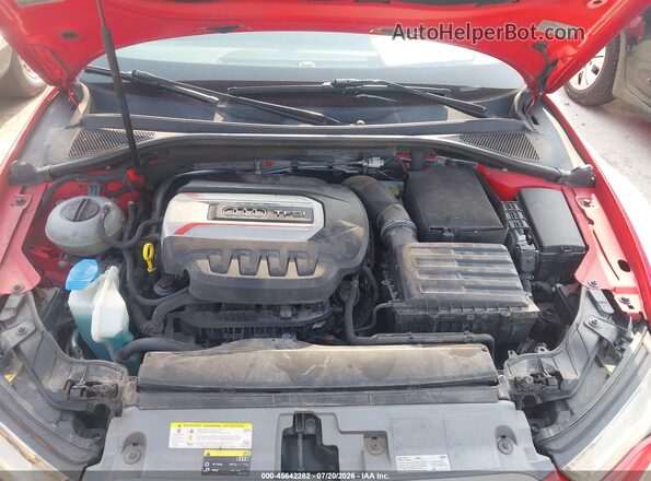 WAUB1GFF5G1056172 2016 AUDI S3 Red Rear view