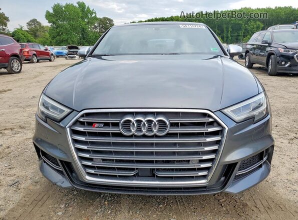 WAUB1GFF7H1014765 2017 AUDI S3 Gray წინა ხედი