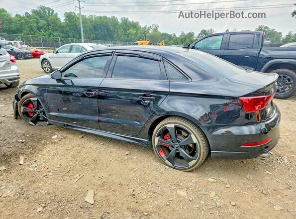 WAUB1GFF7K1018791 2019 AUDI S3 Black უკანა მარცხენა