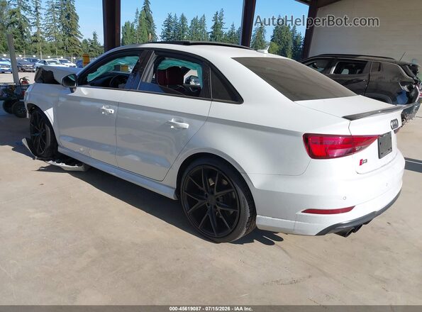 WAUB1GFF8J1045979 2018 AUDI S3 White უკანა მარცხენა