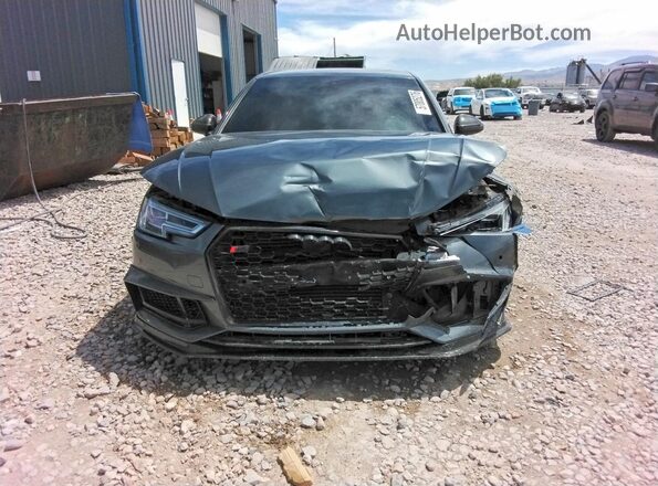 WAUB4AF40JA161843 2018 AUDI S4 Gray Դիմացի տեսք