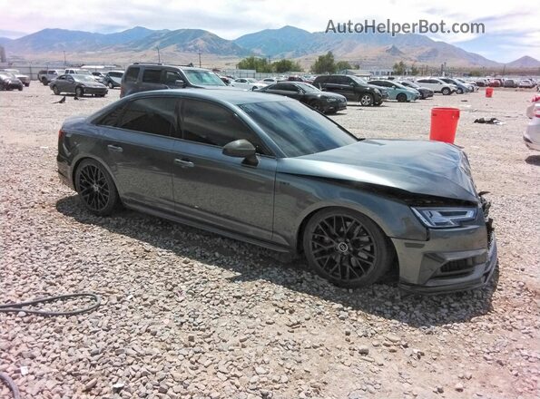 WAUB4AF40JA161843 2018 AUDI S4 Gray Առջևի աջ