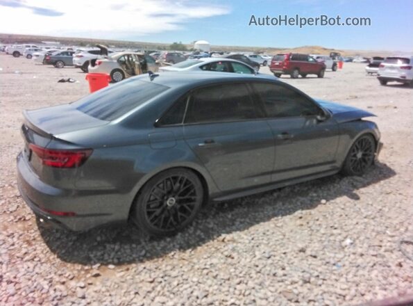 WAUB4AF40JA161843 2018 AUDI S4 Gray Հետևի աջ
