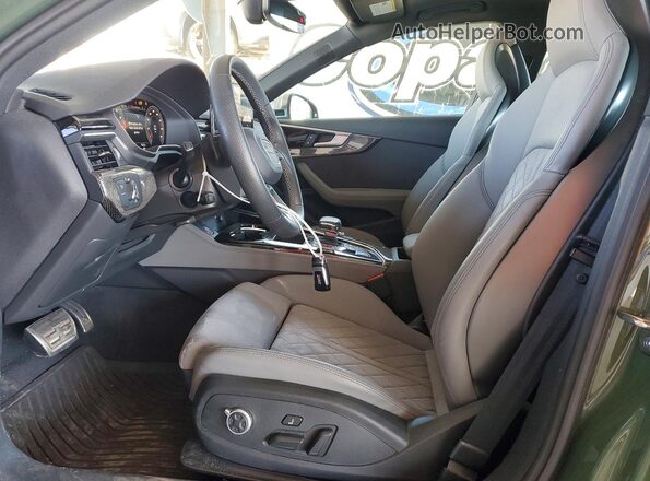 WAUB4AF40RA040211 2024 AUDI S4 Green Вид салону спереду