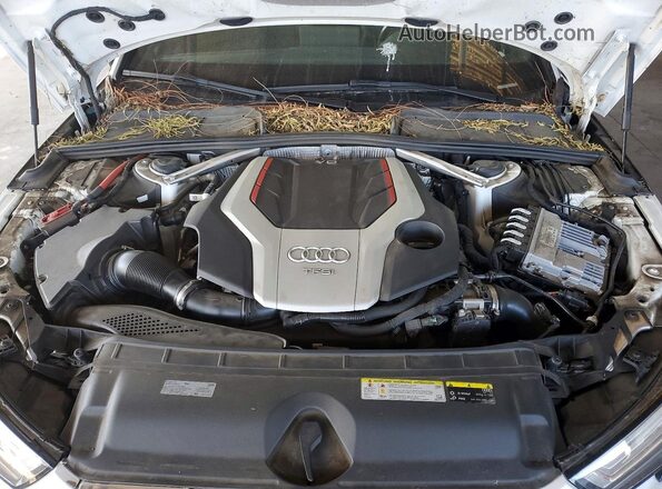 WAUB4AF42JA015458 2018 AUDI S4 White Вид задньої частини салону