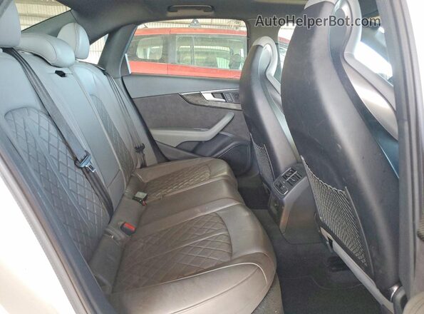 WAUB4AF42JA015458 2018 AUDI S4 White Вид задніх сидінь