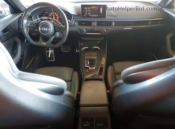 WAUB4AF42JA015458 2018 AUDI S4 White Вид панелі приладів