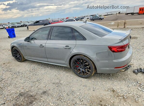 WAUB4AF43KA015647 2019 AUDI S4 Gray Trasero izquierdo