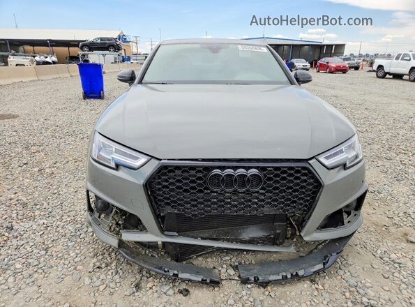 WAUB4AF43KA015647 2019 AUDI S4 Gray Vista frontal