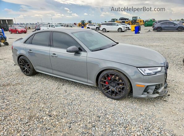 WAUB4AF43KA015647 2019 AUDI S4 Gray Delantero derecho