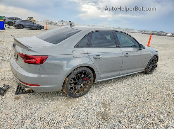 WAUB4AF43KA015647 2019 AUDI S4 Gray Trasero derecho