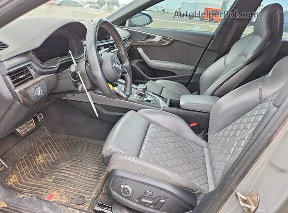 WAUB4AF43KA015647 2019 AUDI S4 Gray Vista interior delantera