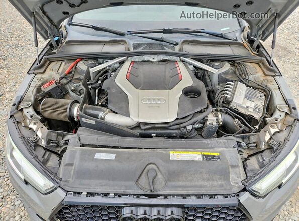 WAUB4AF43KA015647 2019 AUDI S4 Gray Vista interior trasera