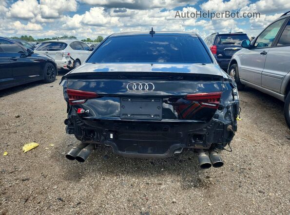 WAUB4AF46JA191316 2018 AUDI S4 Black Widok z tyłu